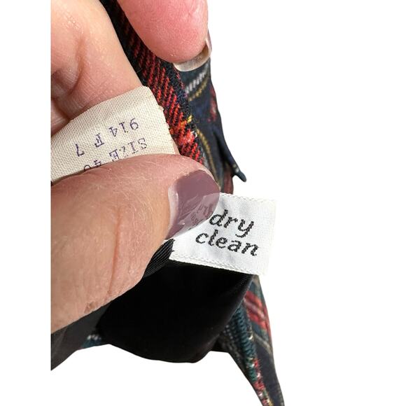 Vintage Pendleton Women's Tartan‎ Plaid Blazer Size 40 -Condition Notes - Picture 4 of 9